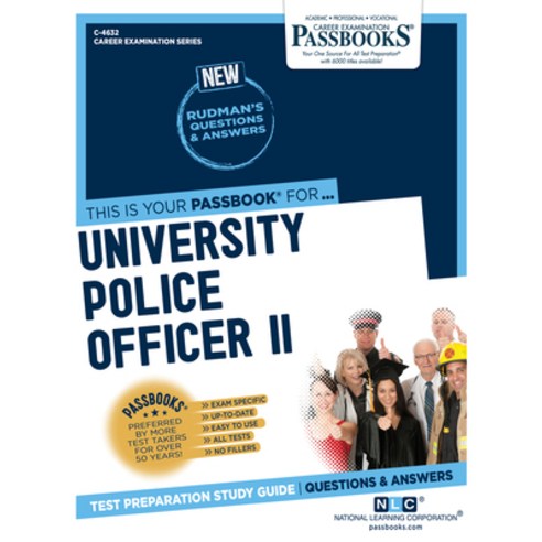 University Police Officer II 4632 Paperback, Passbooks, English, 9781731846327