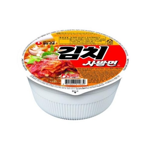 농심 김치사발면 소 24개 BOX 식품