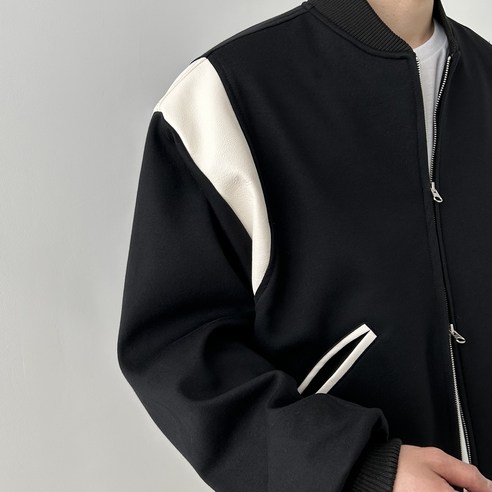 에이치베이직 바시티자켓은 스타일과 내구성을 겸비한 아우터