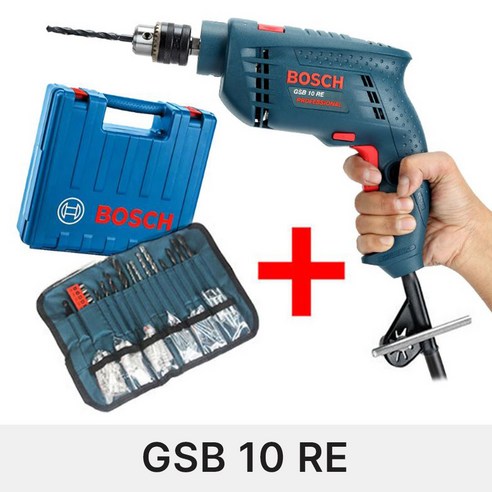 보쉬 진동드릴 GSB10RE 500W, 1개