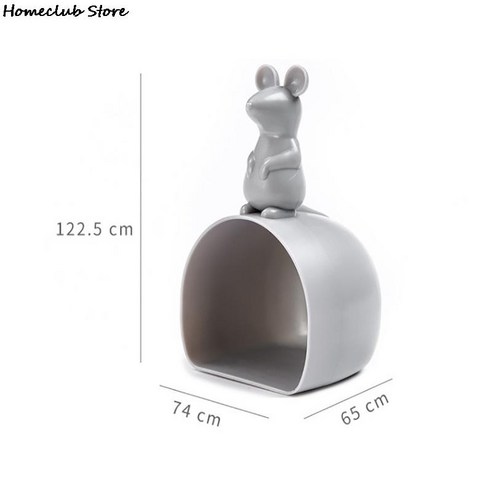 Cute Mouse Plastic Measuring Cup Kitchen Cake Baking Mold Handmade Tools DIY Practical Tools, 하나, As Pic