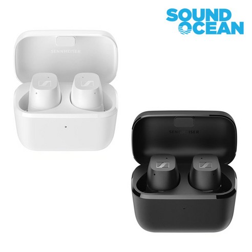 젠하이저 CX True Wireless 블루투스 이어폰, 화이트