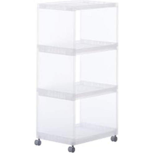 삶을 정돈하는 마법, MUJI 무인양품 PP 조립 왜건 3단