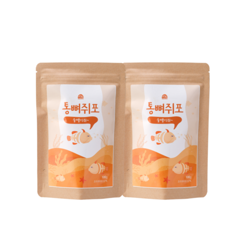 통뼈쥐포 밥맛나쥐 술땡기쥐, 술땡기쥐(담백)100g*2봉, 2개, 200g