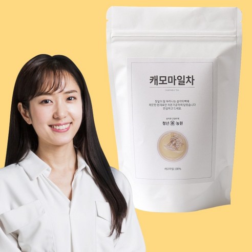 청년농원 저온가공 캐모마일 삼각티백, 1g, 50개