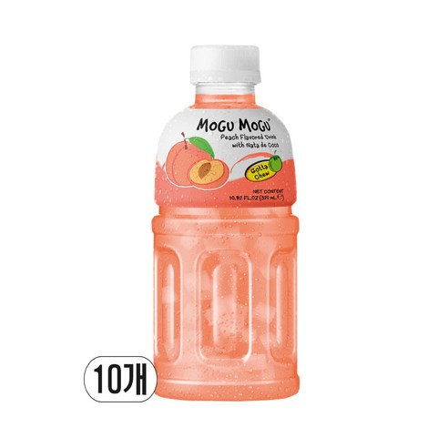 모구모구 복숭아맛, 320ml, 10개