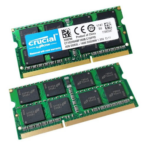 RAM DDR3L DDR4 노트북 램 PC3 1066 1333 1600 PC4 2133 2400 2666 mhz DDR3 204 핀 Sodimm Ddr4 메모리 8GB 4GB 16, DDR3L 1X4GB 1600MHZ, 05 DDR3L 1X4GB 1333MHZ