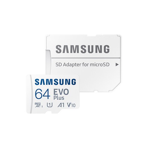 삼성전자 EVO 플러스 마이크로SD MB-MC64HA/KR, 64GB, 1개