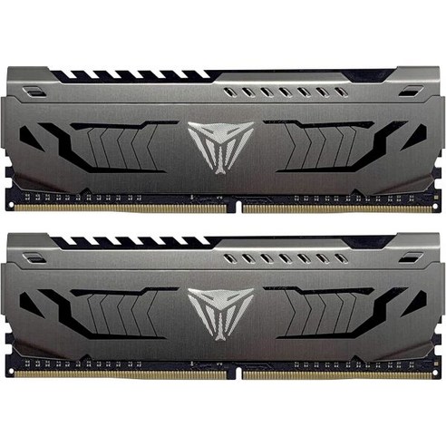 Patriot Viper Steel DDR4 RAM 32GB (2X16GB) 3600MHz CL18 UDIMM 데스크탑 게이밍 메모리 키트 - PVS432G360C8K, 32GB 3200Mhz