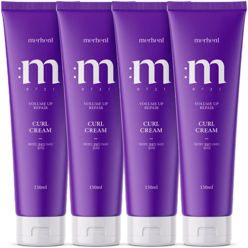 메르헨트 볼륨업 리페어 컬크림 에센스, 150ml, 4개