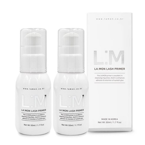 라몽 약산성 래쉬 프라이머 속눈썹 전처리제 50ml 2개입, 2개