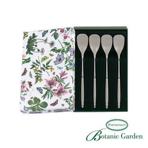 섬세한 디자인과 뛰어난 품질로 티타임의 품격을 높이는 포트메리온 티스푼 4p 세트 클래식(BG)