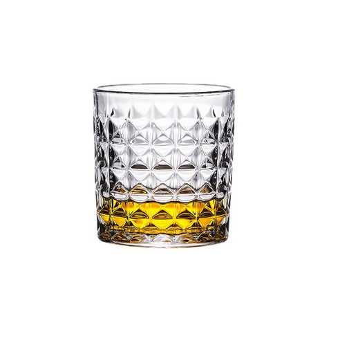 ANKRIC 물컵 [] 유럽 크리스탈 유리 위스키 컵 바 KTV 맥주컵 가정용 컵, Tian Ge 와인 유리 [320ML] 48piece