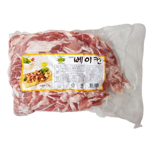 (무)(냉동)지키미베이컨파지(이푸드 1kg), 1, 1kg, 2개