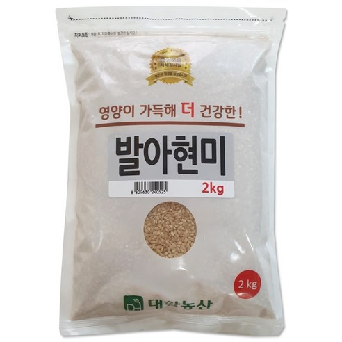 대한농산 발아현미, 2kg, 1개