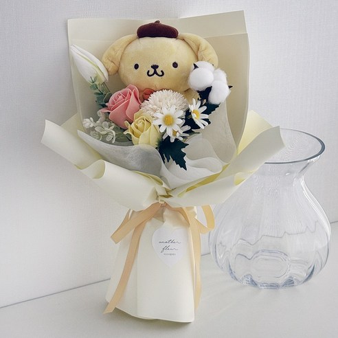 어나더플레르 비누꽃 인형꽃다발, 포차코, 1개