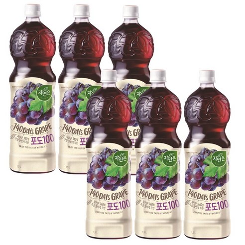 웅진_자연은 포도 1.5L 6개