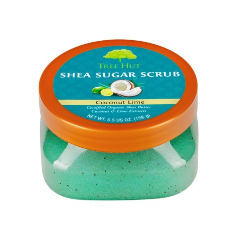 Tree Hut 시어 슈가 스크럽, Coconut Lime, 156g, 1개