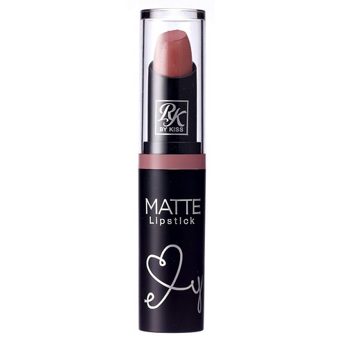 Kiss 루비 키시즈 매트 립스틱 3.5G, 02 Nude Rose, 1개