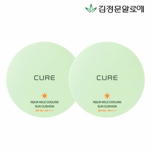 [KT알파쇼핑][김정문알로에] 썬케어종결! 김정문알로에 쿨링선쿠션 2개