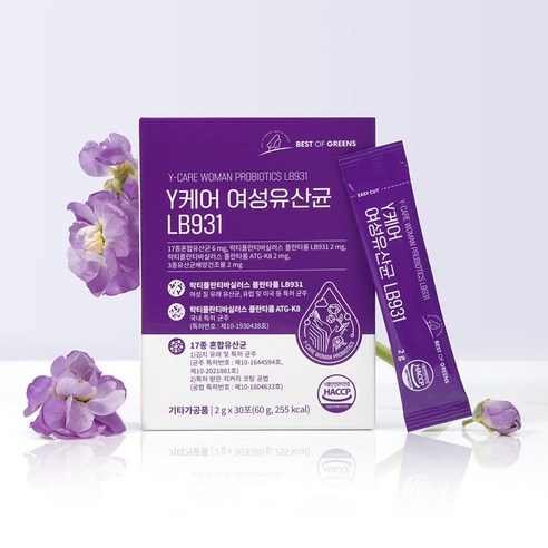 여성의 질 건강 개선을 위한 과학적으로 입증된 유산균