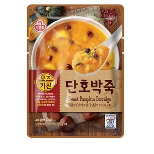 오뚜기 오즈키친 단호박죽, 450g, 5개