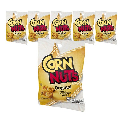콘너츠 크런치 콘 커널 오리지널, 113g, 6개