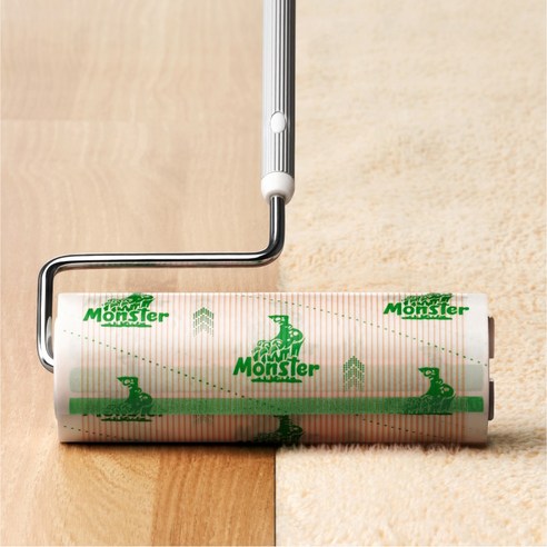 몬스터 마루용 돌돌이 테이프클리너로 쾌적한 공간을 완성하세요.