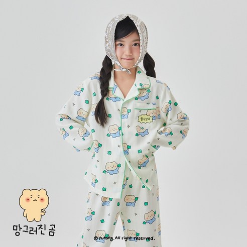 우리 아이 꿀잠 보장! 망그러진 곰 파자마, 엄마들의 육아템 등극 비결은? 스파오파자마키즈