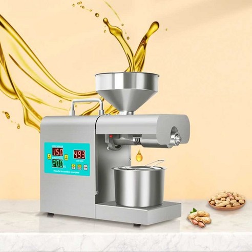 착유기 콩 오일 프레스를 이용한 기름 짜는 기계와 채유기 가정용착유기