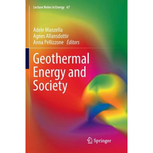 (영문도서) Geothermal Energy and Society Paperback, Springer, English, 9783030086640