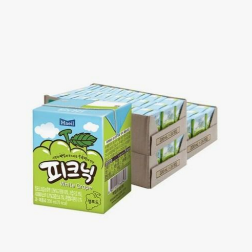 피크닉 청포도, 200ml, 72팩