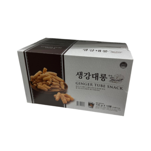 (코스트코) 생강대롱과자 132g x 12봉지, 12개