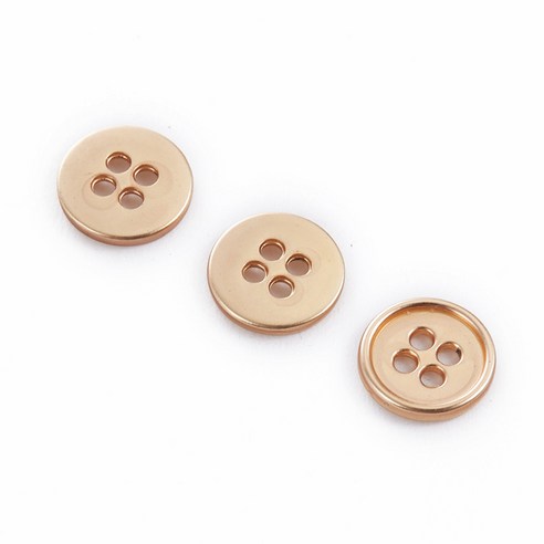 KORELAN Dehan 의류 금속 4 구멍 버튼 구멍 버튼 의류 액세서리 액세서리 구멍 버튼 사용자 정의, 다양한 색상의 전기도금, 32L=20.0MM