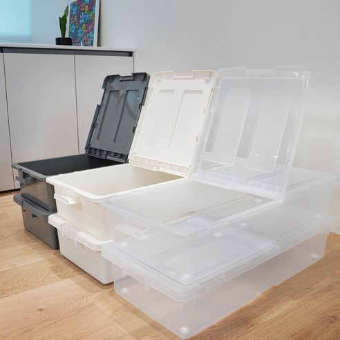 숨겨진 공간을 찾아 떠나는 정리정돈의 마법, 스페이스에디터 언더베드 리빙박스 40L