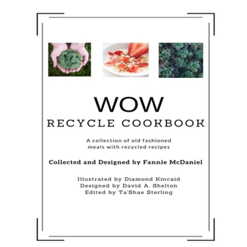 WOW Recycling Cookbook Paperback, Lulu.com
