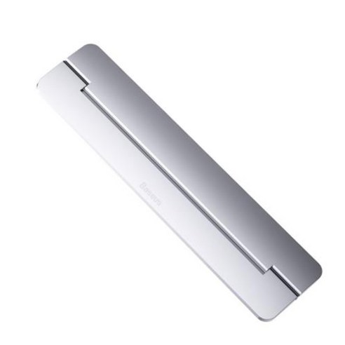 Xzante Baseus macbook pro 알루미늄 접이식 노트북 홀더 용 스탠드 11 13 17 인치 휴대용, 은