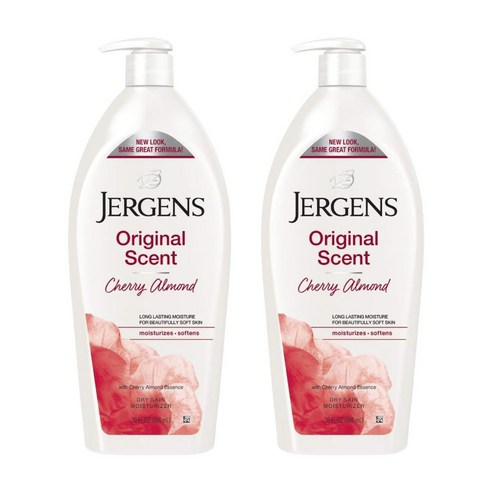 저겐스 오리지널 센트 체리 아몬드 드라이 스킨 모이스처라이저, 2개, 946ml