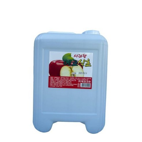 에코식초 12L 대용량 식초 빨래용 업소용 말통, 1개