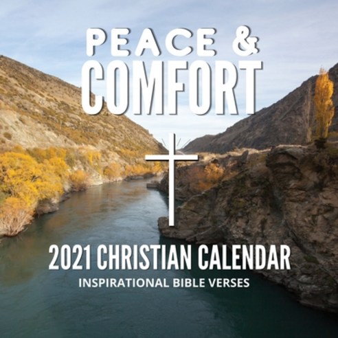 (영문도서) 2021 Christian Calendar: Peace & Comfort Bible Verses Paperback, Independently Published, English, 9798556028814