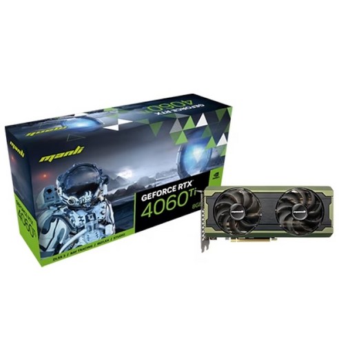 MANLI 지포스 RTX 4060 Ti Rush D6 16GB 대원씨티에스