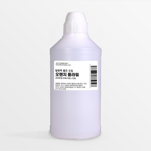 발향력 좋은 프래그런스 오일 원액, 154.오렌지플라워, 500ml, 1개