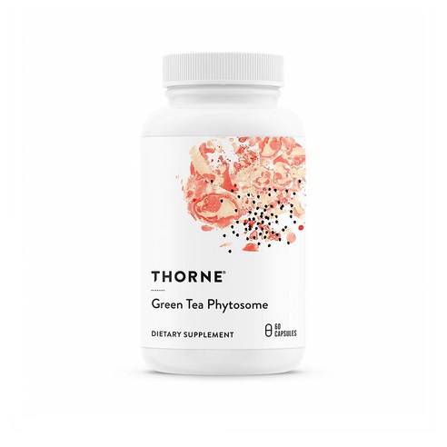 간영양제 추천 순위 Top 12 Thorne Research Green Tea Phytosome 쏜리서치 그린티 파이토솜 60캡슐  60정, 1개