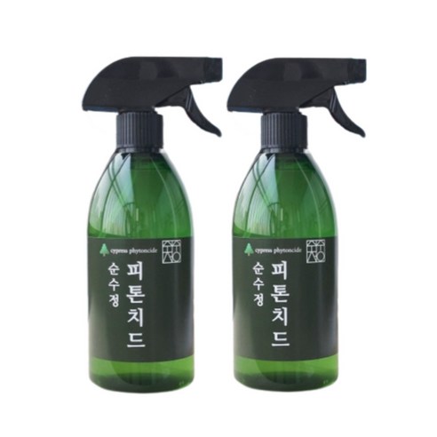 솔향 가득 편백수 천연 피톤치드 스프레이 500ml, 2L, 1개