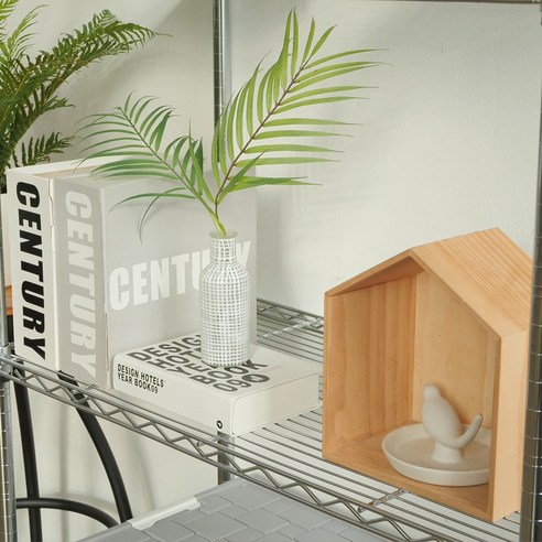 모던한 스타일과 기능성을 갖춘 다재다능한 코랙 선반형 메탈 선반진열대