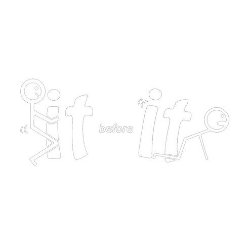 THE WAROOM SHOP Ipad 자동차 트럭을위한 비닐 데칼 창, 하얀, 5.9x2.4 인치
