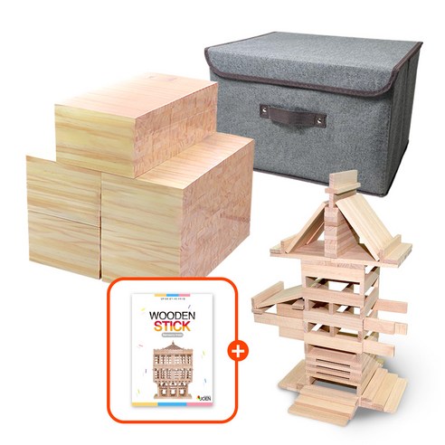 조엔 고급 미송 카프라 500P: 창의력과 감성을 키우는 원목 놀이의 세계 카프란스토리