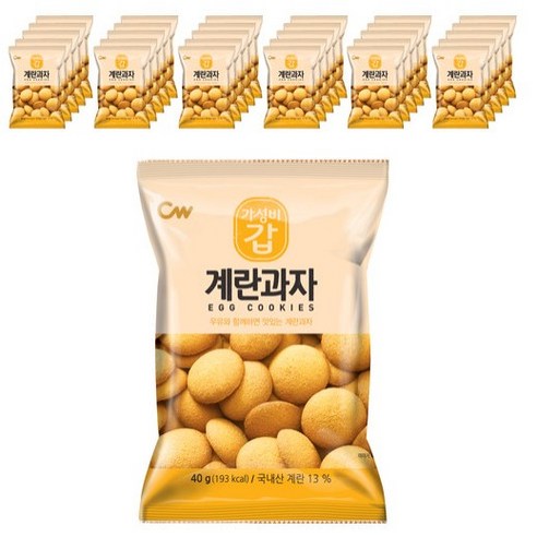 청우식품 계란과자