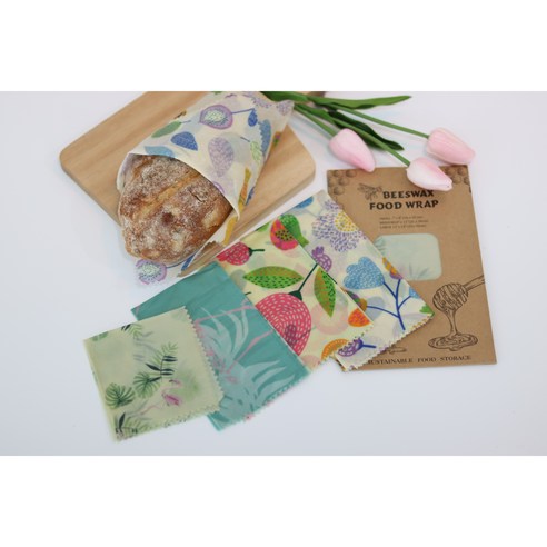 자연을 담은 비즈왁스 랩으로 지속 가능한 일상을 시작하세요.