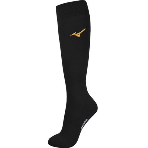미즈노 야구양말 (25~27cm) 12YX1U2109 검정, 1개